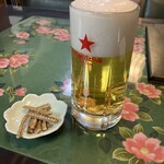 津久茂 - 生ビール　中　715円