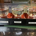 津久茂 - 飲みくらべセット　880円