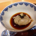 乙味 あさ井 - 自然薯入蕎麦がき。優しい。