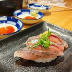 沼津魚がし鮨 御殿場アウトレット店 - アジ