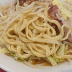 ラーメン二郎 - 麺
