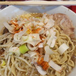 ラーメン二郎 - 白ネギ投下～♪