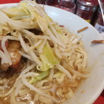 ラーメン二郎 - ヤサイ（そのまま）