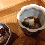 乙味 あさ井 - ナマコ柔らかい、コリコリしてなくてびっくり、旨み深い。