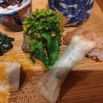 乙味 あさ井 - 鯛の春巻き、ぶり大根美味い。