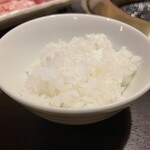 とがし肉家 - 『ライス(小)』