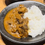 炭火焼肉ホルモンさわいし - 黒タンカレー　1,800円