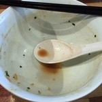 らーめん佳 - 完食！