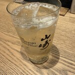 うなぎ四代目菊川 - 山崎ハイボール