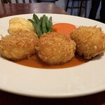 ビストロ えびすや - 小さめながらカニの味が口に広がります