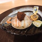 乙味 あさ井 - 温かい餡がかかったセイコガニ。相当な旨さ。