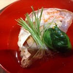 乙味 あさ井 - 加納蟹とあん肝御椀