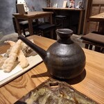 手打そば 菊谷 - 酒が進む魔法の入れ物