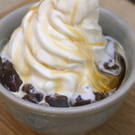 甘味おかめ - 蔵王あんみつ(大正金時豆入り)@税込980円