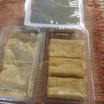 大久保商店 - ゴマ豆腐¥100
      湯葉刺し¥250
      揚げ出し豆腐3個¥100