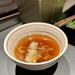 京都つゆしゃぶCHIRIRI - 葱を入れて