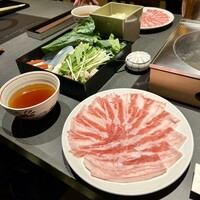 京都つゆしゃぶCHIRIRI 大阪梅田茶屋町店 - つゆしゃぶランチ