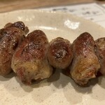 ヤキトリ まだらや - ハツ