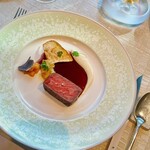 ベージュ アラン・デュカス 東京 - 