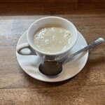 大西亭 - マッシュルームのポタージュ