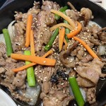 九州 熱中屋 - 牛バラ焼肉定食