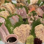 能登美 - 刺身盛 拡大