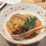 おばんざい KURUMI - 煮込みハンバーグ