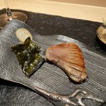 すし玲 - マグロの脳天の西京焼き。絶品！