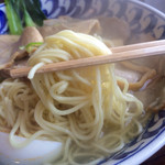 トチロヲ - 塩ラーメン  麺