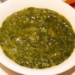 トラットリア タンタボッカ - ほうれん草のくたくた煮