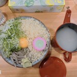 手打 入福 - 入福そば中盛り（冷）