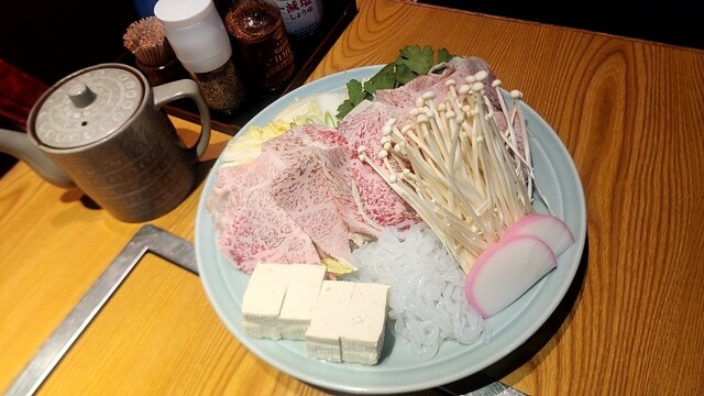 牛肉割烹 自雷也 - 一ノ関（すき焼き）