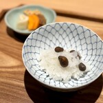 日本料理FUJI - お食事は、優しい甘さの「むかごごはん」から(^^)