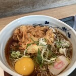 そばいち - 料理写真:かき揚げ玉子そば