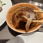 大昌園 - ローストビーフと辛くない玉ねぎ。