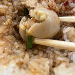 らーめん護什番 - ウズラも口内リセットのいい脇役です