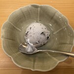 てんぷら 下村 - 黒豆アイス