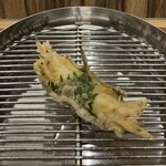 てんぷら 下村 - 白魚（秋田）