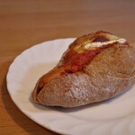 ベーカリーオモシェ - 料理写真:スパイシーサルサドッグ