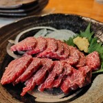 炭火焼一円玉 - 馬刺し｡