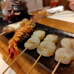 炭火焼一円玉 - 焼鳥④