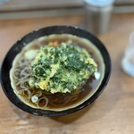 立喰いそば　よりみち - 春菊天そば　500円