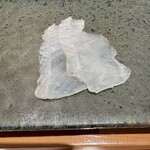 鮨 うえはら - ヒラメ。青森県の県の魚らしい！