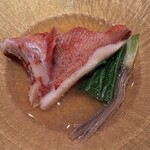鮨 うえはら - キンキの煮物