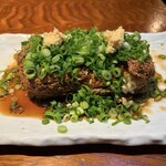 ねぎぼうず - 厚揚げのネギまみれ420円