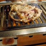 王道焼肉 豆だいふく - ミルフィーユ焼き、葱塩で