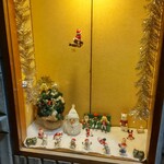 鮨処 匠 - 店頭ディスプレイ　クリスマスモード