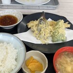 蒔田 - 穴子天ぷら定食