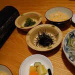 馳走 なか川 - 甘味2品は撮り忘れ  (洋梨コンポートと最中)