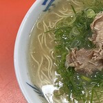 元祖長浜屋 - ラーメン　左